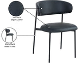 Lupita Dining Chair Set - Elegant Vegan Leather Chairs for Stylish Dining, Comfort & Sophistication