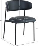 Lupita Dining Chair Set - Elegant Vegan Leather Chairs for Stylish Dining, Comfort & Sophistication