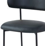 Lupita Dining Chair Set - Elegant Vegan Leather Chairs for Stylish Dining, Comfort & Sophistication