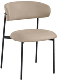 Lupita Dining Chair Set - Elegant Vegan Leather Chairs for Stylish Dining, Comfort & Sophistication