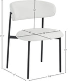 Lupita Dining Chair Set - Elegant Vegan Leather Chairs for Stylish Dining, Comfort & Sophistication