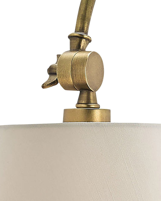 Ashby Brass Swing-Arm Wall Sconce