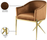 Xavier Velvet Upholstered Dining Chair
