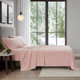 Solid Micro Fleece Sheet Set, Blush