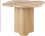 Mesa Dining Table - Elegant Clover-Shaped Design with Ash Veneer for Modern Home Décor Enhancement
