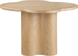 Mesa Dining Table - Elegant Clover-Shaped Design with Ash Veneer for Modern Home Décor Enhancement
