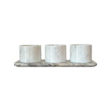 Trine Marble Set