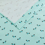 Wholesale Aqua Dogs Blue 4-Piece Sheet Set [OEKO-TEX Certified]