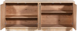 Cyrus Sideboard Buffet - Timeless Mid-Century Elegance in Solid Ash Burl Wood for Your Home Decor