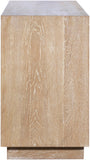 Cyrus Sideboard Buffet - Timeless Mid-Century Elegance in Solid Ash Burl Wood for Your Home Decor