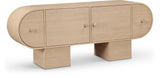Harlow Sideboard/Buffet - Elegant Art Deco Design with Rich Finish, Perfect for Modern Interiors