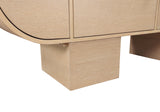 Harlow Sideboard/Buffet - Elegant Art Deco Design with Rich Finish, Perfect for Modern Interiors