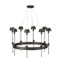 Coterie Bronze Chandelier