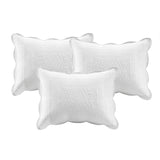 6 Piece Scalloped Edge Daybed Cover Set