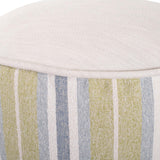 Indoor/Outdoor Pouf Tall Dune Moss