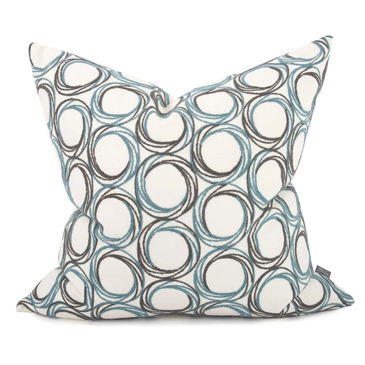 24 x 24 Demo Indigo Pillow - Down Alternative Insert