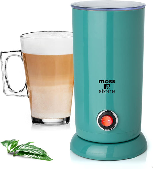 Electric Milk Frother & Warmer for Latte Foam