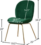 Paris Velvet Dining Chair Set – Luxurious Modern Seating with Sleek Upholstery & Comfortable Design