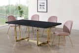 Paris Velvet Dining Chair Set – Luxurious Modern Seating with Sleek Upholstery & Comfortable Design