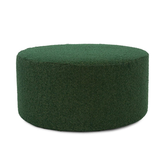 Universal Round Ottoman Cover Barbet Forest