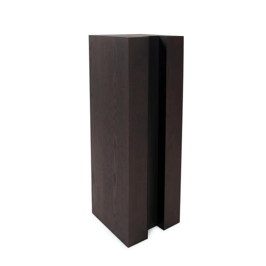 Bertoia Black Wooden Display Pedestal- Tall