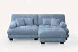 CLOUDIES 94" Loveseat with 1 Ottoman