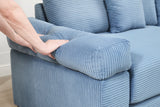 DESEO 54" Chair with 1 Ottoman