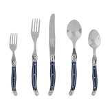 Laguiole Connoisseur 18/10 Stainless-Steel Navy Flatware Set