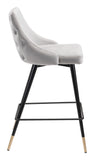 Piccolo Counter Stool Gray