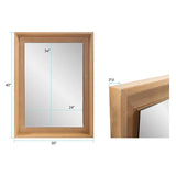 Danton Floating Rectangular Vanity Mirror
