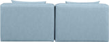 Cube - Modular 2 Seat Armless Sofa