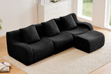 ROMA 115.3" 3-Seater Sofa with 1 Ottoman