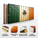 Irish Shamrock Glory Wooden Flag Wall Art II