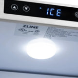 ZLINE 15" Touchstone Gourmet Ice Maker Drain Pump Stainless Steel Door Polished Gold IGMDZ-ST-15-G