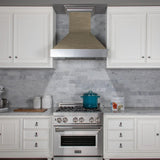 ZLINE 36" Wooden Wall Range Hood, CFM Motor, 365YY-36