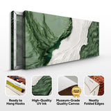 Green Rivers Abstract Wall Art V
