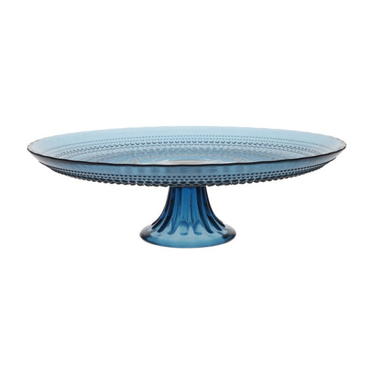 Jupiter Cornflower Cake Stand 13"