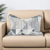Prisma Navy 14x22 Down Filled Pillow