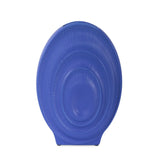 Radiant Blue Short Ceramic Vase