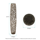 Bronze Aluminum Branch Vase- Large