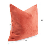 Pillow 24 x 24 Pana Terra - Down Alternative Insert