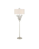Forget-Me-Not Silver Floor Lamp
