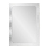 Adoree V Grooved Vanity Mirror