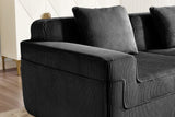 MARTHA 117" 3-Seater Sofa with 1 Ottoman