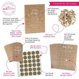 Kraft Baby Shower Game Set for Fun Celebrations