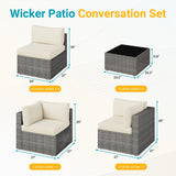 All Weather Outdoor 7-Piece Patio Furniture Set