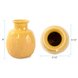 Golden Bee Ceramic Vase- Medium