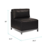 Axis Chair Avanti Black Titanium Frame