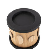 Robin Baron Winfield Wooden Candle Holder- Small