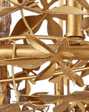 Aviary Gold Two-Tier Chandelier